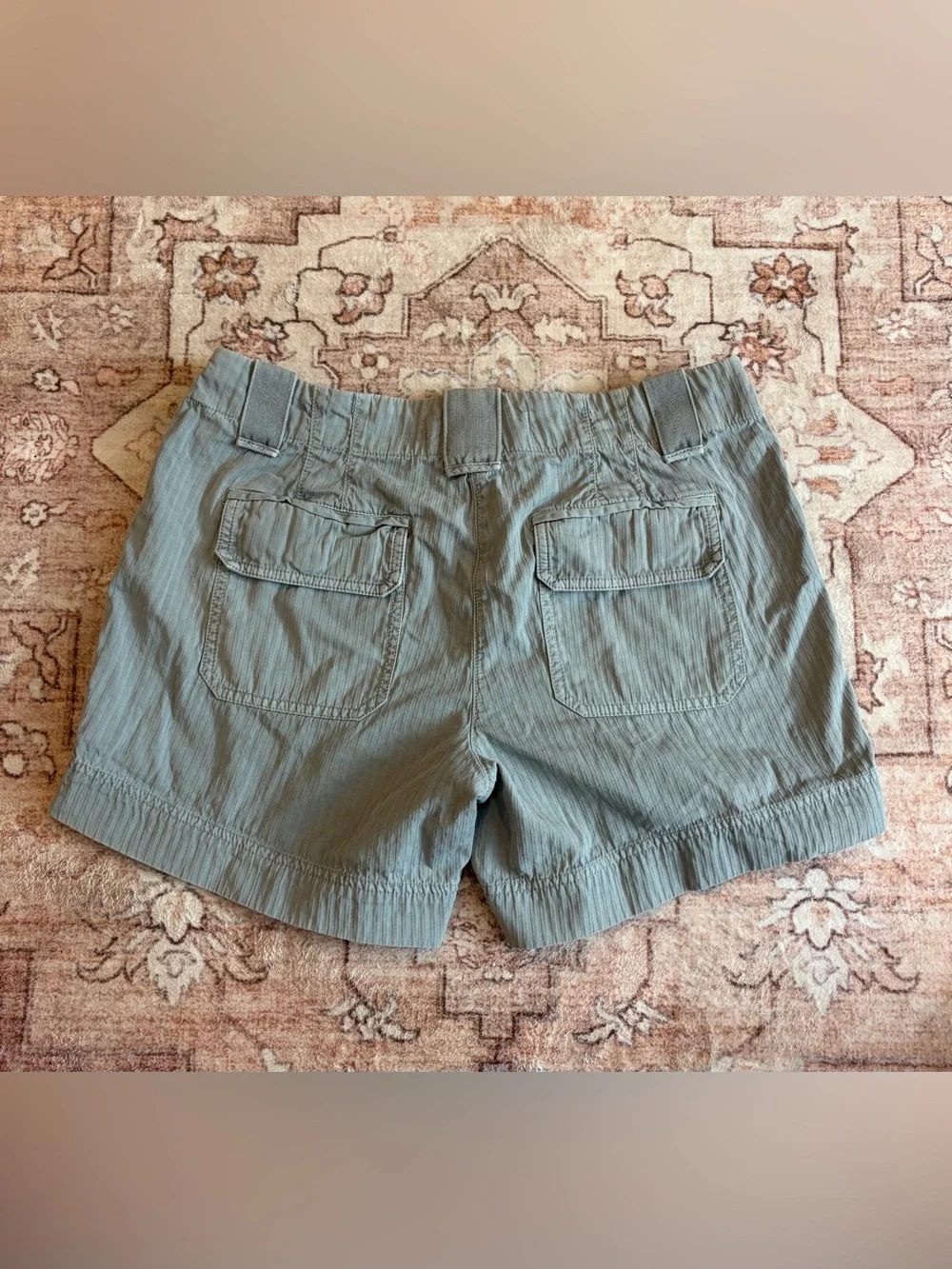 5/$26 J. Crew Grey-Blue Utility Cargo Shorts